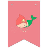 イリュシマコットンキャンディマーメイド バンティングフラッグ (第2の旗)