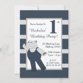 イリュシマドラマヒッポボーイズブルーバースデーパーティー 招待状 (正面)