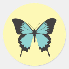 イリュシマバタフライイエロー ラウンドシール