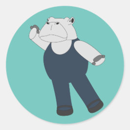 イリュシマバレエヒッポターコイズ ラウンドシール