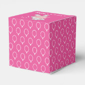 イリュシマバレエヒッポバルーンパターンピンク フェイバーボックス (裏面サイド)