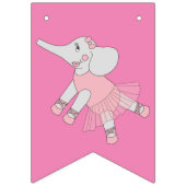 イリュシマバレリナエレファントレインボーバンティンフラッグ バンティングフラッグ (第2の旗)