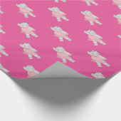 イリュシマバレリナヒッポピンク ラッピングペーパー (角)