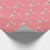 イリュシマバレリナフェアリーピーチラッピング紙 ラッピングペーパー (角)
