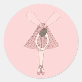イリュシマバレリナフェアリーライトピンク ラウンドシール