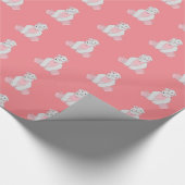 イリュシマバレリナリノピーチラッピング紙 ラッピングペーパー (角)