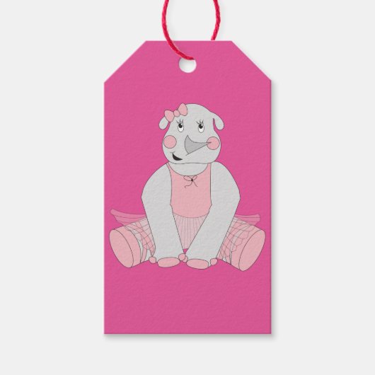 イリュシマバレリナRhino ギフトタグ (正面)