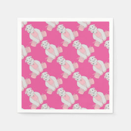 イリュシマバレリナRhino スタンダードカクテルナプキン