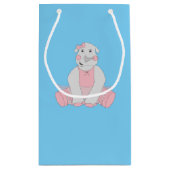 イリュシマバレリナRhino スモールペーパーバッグ (裏面)