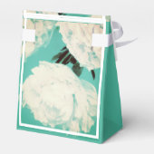 イリュシマホワイト牡丹フラワーウォーター色B'dayギフト/ フェイバーボックス (裏面サイド)