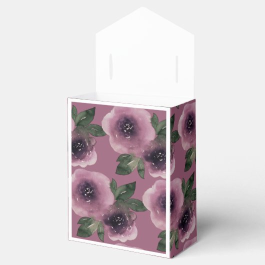 イリュシママウヴェ花水彩誕生日ギフト/ フェイバーボックス (オープン)