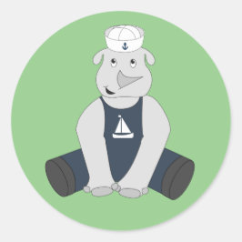 イリュシマリノセーラーグリーン ラウンドシール