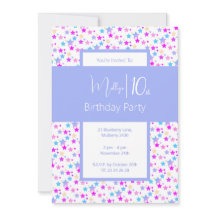イリュシマレインボースターズブルーガールズ10誕生日