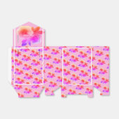 イリュシマレインボーフラワーパターン誕生日ギフト/ フェイバーボックス (折り畳みなし)