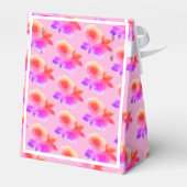 イリュシマレインボーフラワーパターン誕生日ギフト/ フェイバーボックス (裏面サイド)