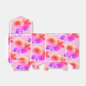 イリュシマレインボーフラワーパターン誕生日ギフト/ Fav フェイバーボックス (折り畳みなし)