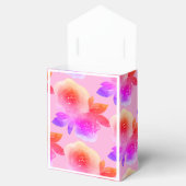 イリュシマレインボーフラワーパターン誕生日ギフト/ Fav フェイバーボックス (オープン)