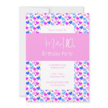 イリュシマレインボーラブハートピンク10誕生日