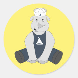 イリュシマ・リノセーラーイエロー ラウンドシール