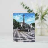 イリュージョン・タイル・アート：フンカル，マデイラ（ポルトガル） ポストカード (スタンド正面)