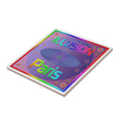 「イリュージョン・パリ」タイル タイル (側面)