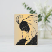 イリュージョン、若い老婦人はがき ポストカード (スタンド正面)