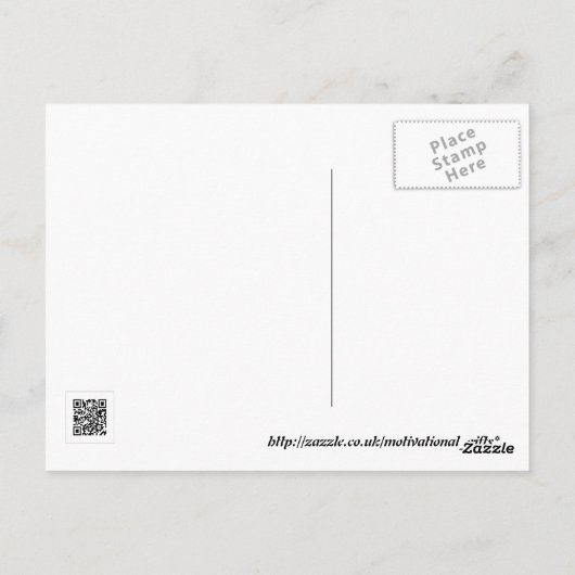 イリュージョン、若い、おばあさんはがき ポストカード (裏面)