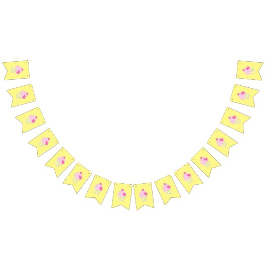 イリューマイエロー バンティングフラッグ (全)