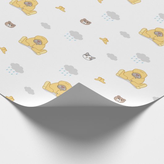 イリーナKolbyによって水溜のアヒルの包を-芸術元気づけて下さい ラッピングペーパー (角)