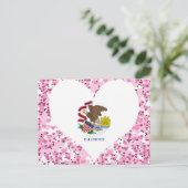 イリ買ノ州旗 ポストカード (スタンド正面)