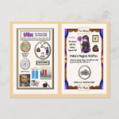 イリdna – イリジウム取引カード ポストカード (正面)