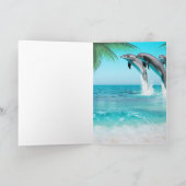 イルよくはしゃぐカすべての行事または誕生日 カード (内部)