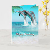 イルよくはしゃぐカすべての行事または誕生日 カード (黄色い花)