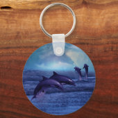 イルカおもしろい遊と キーホルダー (正面)