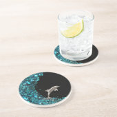 イルカおよびPauaの貝のコースター コースター (側面)