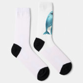 イルカかクジラか？鯨なんとか….. ソックス (右)