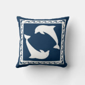 イルカが付いている枕 クッション (裏面)