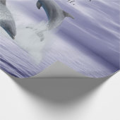 イルカが大好き ラッピングペーパー (角)