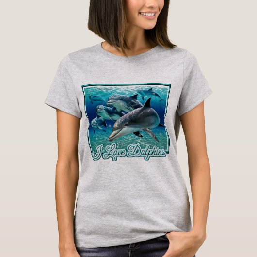 イルカが大好き Tシャツ (正面)