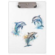 イルカが水から飛び出し、カスタマイズ可能