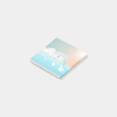 イルカが海に群がる ポストイット (アングル)