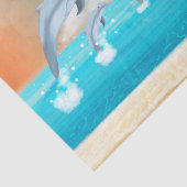 イルカが海に群がる 薄葉紙 (詳細)