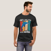 イルカが海の動物を愛する少年D Tシャツ (正面フル)
