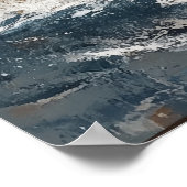 イルカが海 ポスター (角)