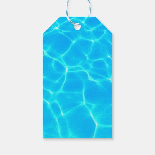 イルカが虹の上を飛び回ってきてくれてありがとう ギフトタグ (裏面)