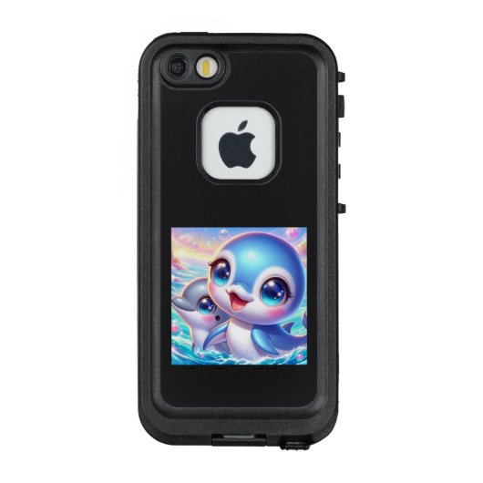 イルカくんのパラダイス LifeProof iPhoneケース (裏面)