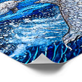 イルカとカモメ ポスター (角)