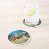 イルカとマーメイド コースター (側面)