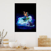 イルカとマーメイド ポスター (キッチン)