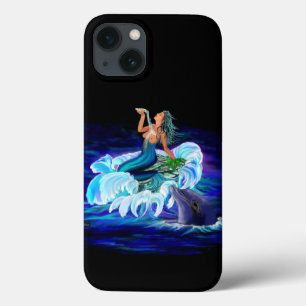 イルカとマーメイド iPhone 13ケース